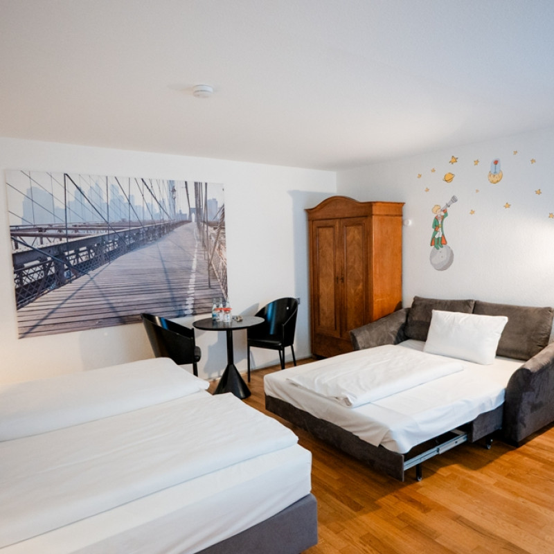Hotel am Main Veitshoechheim Familienzimmer Exupery