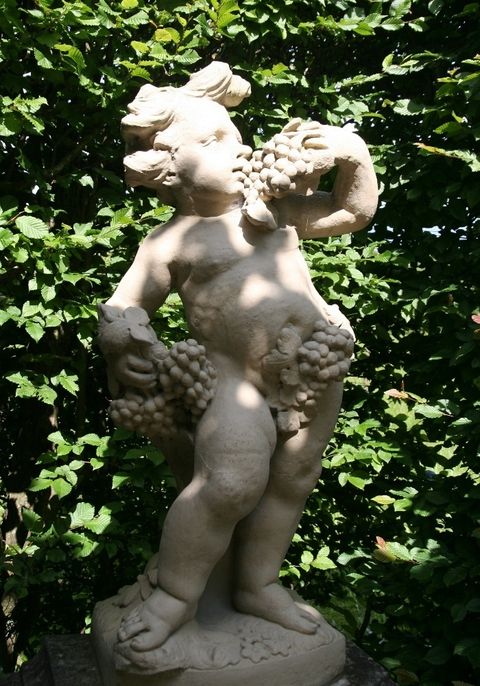 Rokokogarten Veitshöchheim bei Würzburg mit Skulpturen