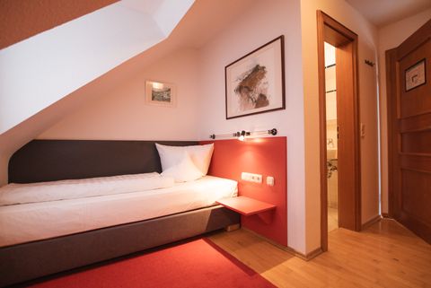 Standardzimmer-Einzelzimmer im Hotel am Main
